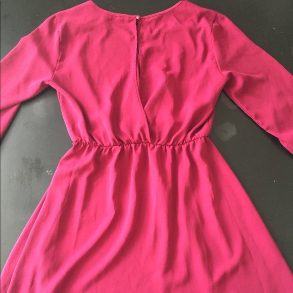 Blush Magenta Dress/Blouse - Picture 4 of 5